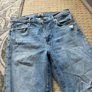 Citizens Of Humanity Classic Blue Denim Harlow Ankle